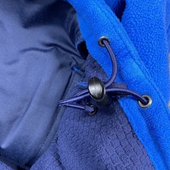 Duluth Trading Blue Shoreman Basic Fleece Jacket Medium - Picture 5 of 6